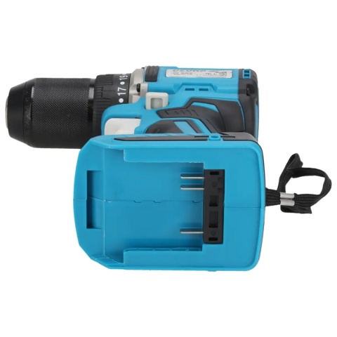 WIERTARKO-WKRĘTARKA AKUMULATOROWA BEZSZCZOTKOWA DEDRA SAS+ALL DED7143 18V 50 Nm KOMPAKTOWA – BEZ AKUMULATORA