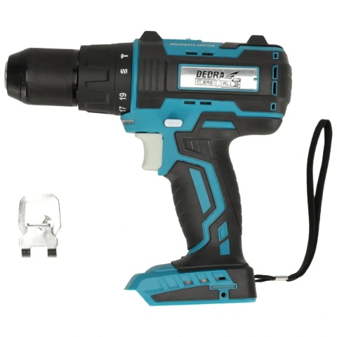 WIERTARKO-WKRĘTARKA AKUMULATOROWA DEDRA SAS+ALL DED7142 18V 50 Nm Z UDAREM BEZSZCZOTKOWA – BEZ AKUMULATORA