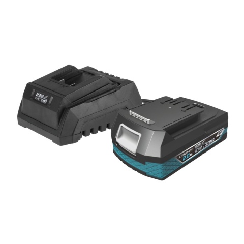 ZESTAW DEDRA SAS+ALL DED7030B01 – AKUMULATOR 2.0Ah 18V DED7032 + ŁADOWARKA DED7038