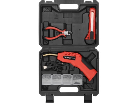 BEZPRZEWODOWA ZGRZEWARKA DO PLASTIKU YATO 3,7V 2AH - YT-824480