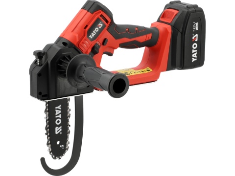 PILARKA ŁAŃCUCHOWA CIESIELSKA YATO 18V Z SILNIKIEM BEZSZCZOTKOWYM - AKUMULATOR 4 AH
