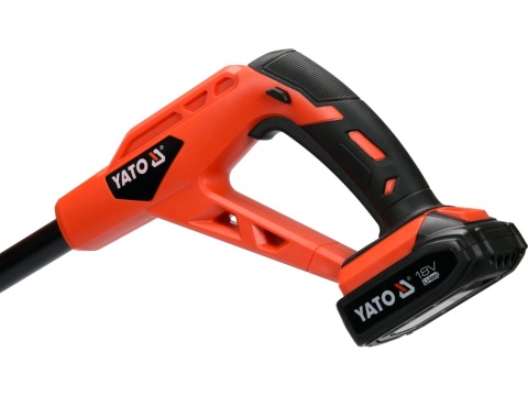 PODKASZARKA YATO 18V, 30 CM, 7200 MIN⁻¹ - AKUMULATOR 2 AH
