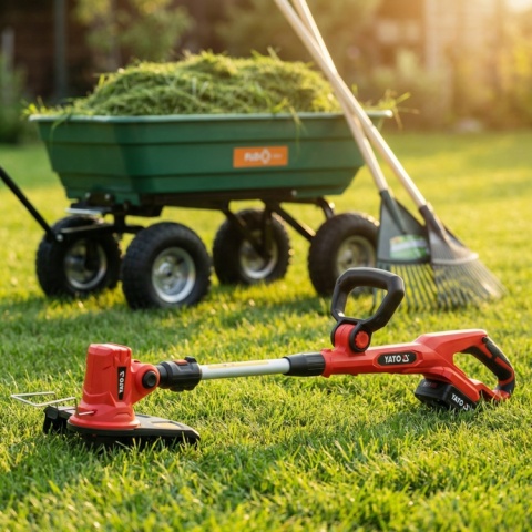 PODKASZARKA DO TRAWY YATO 18V (KORPUS), BRUSH - BEZ AKUMULATORA