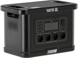 PRZENOŚNA STACJA ZASILANIA YATO 2400W, 2232WH LiFePO4, EPS - YT-83095