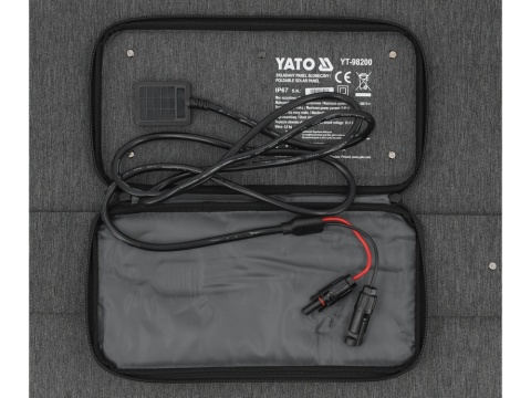 SKŁADANY PANEL SŁONECZNY SOLARNY YATO 100W 4W1