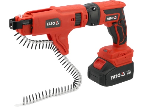 WKRĘTARKA TAŚMOWA YATO 18V - AKUMULATOR 4 AH