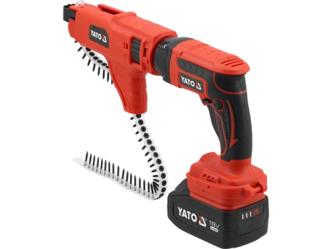 WKRĘTARKA TAŚMOWA YATO 18V - AKUMULATOR 4 AH