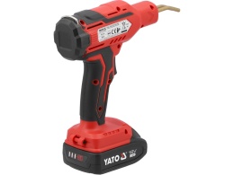 ZGRZEWARKA DO PLASTIKU YATO 18V, 500°C - AKUMULATOR 2 AH - YT-824482
