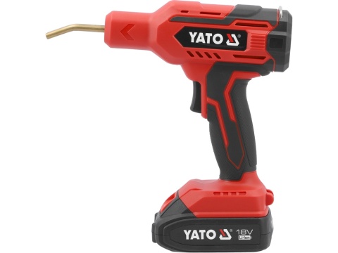 ZGRZEWARKA DO PLASTIKU YATO 18V, 500°C - AKUMULATOR 2 AH