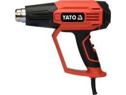 OPALARKA YATO 1600W 50–650°C, 2 BIEGI, REG. TEMP, LCD + PAMIĘĆ USTAWIEŃ - YT-82296