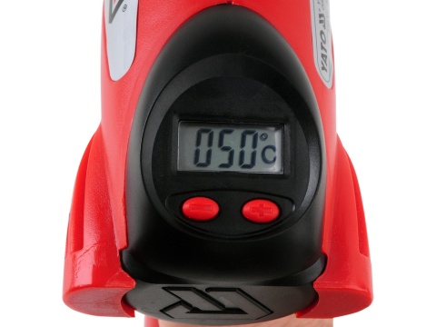 OPALARKA YATO 2000W 70~600°C, AKCESORIA, WYŚWIETLACZ LCD - YT-82293