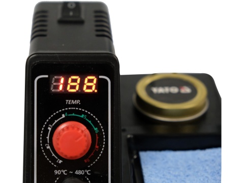 STACJA LUTOWNICZA YATO 60W Z WYŚWIETLACZEM LED, TYP GROTU 900M - YT-82460