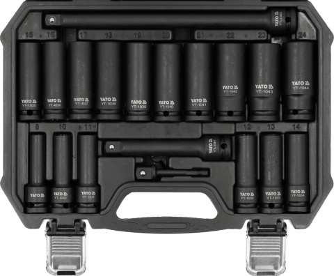 ZESTAW NASADEK UDAROWYCH YATO 1/2" (20 el.)