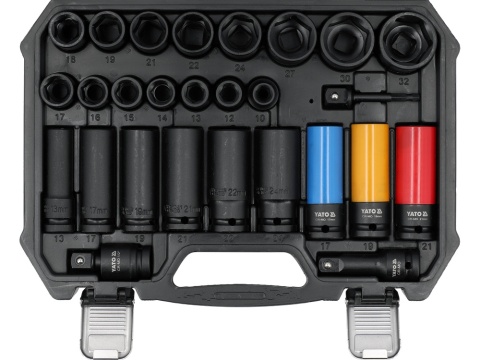 ZESTAW NASADEK UDAROWYCH YATO 1/2" (27 el.)