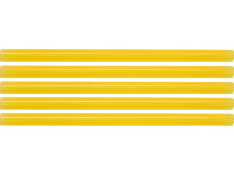 KLEJ TERMOTOPLIWY YATO 11 × 200 MM, 5 SZT., ŻÓŁTY - YT-82437