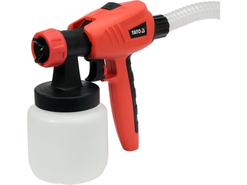 AGREGAT MALARSKI YATO HVLP 1100W, 1 L/MIN, 100 DIN/SEC + ZESTAW DYSZ - YT-82555