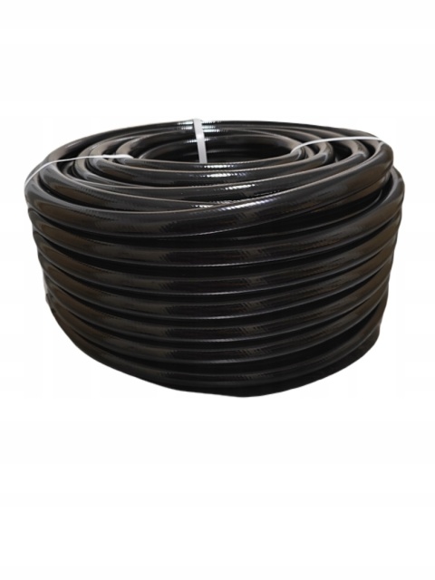 WĄŻ TECHNICZNY 12,5x3 ZWIĘKSZONA WYTRZYMAŁOŚĆ 27BAR 50MB CZARNY