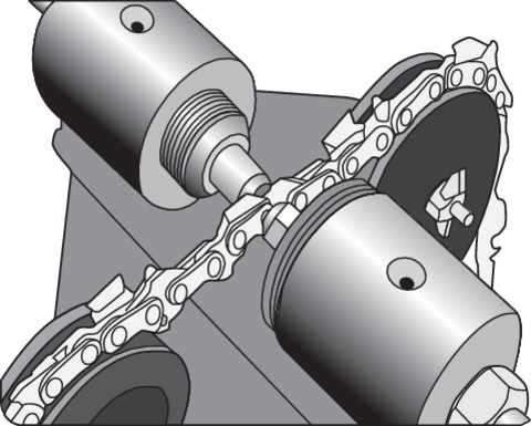 ZAKUWARKA – NITOWNICA DO ŁAŃCUCHÓW PILAREK YATO - YT-84970