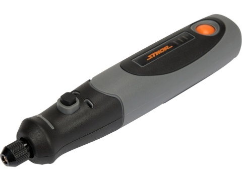 MINISZLIFIERKA STHOR 3,6V – 10 AKCESORIÓW, AKUMULATOR 0,6 AH - 78125