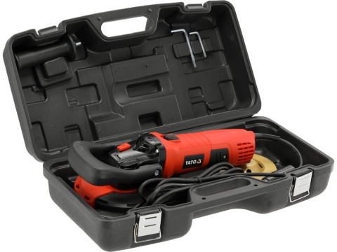 SZLIFIERKA DO BETONU YATO 125 MM 1400W W WALIZCE - YT-82164