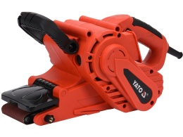 SZLIFIERKA TAŚMOWA YATO 1010W 75 × 533 MM Z UCHYLNĄ OSŁONĄ I REGULACJĄ PRĘDKOŚCI TAŚMY - YT-82240