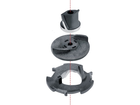 POMPA ŻELIWNA DO ŚCIEKÓW Z ROZDRABNIACZEM YATO 750W - YT-85350