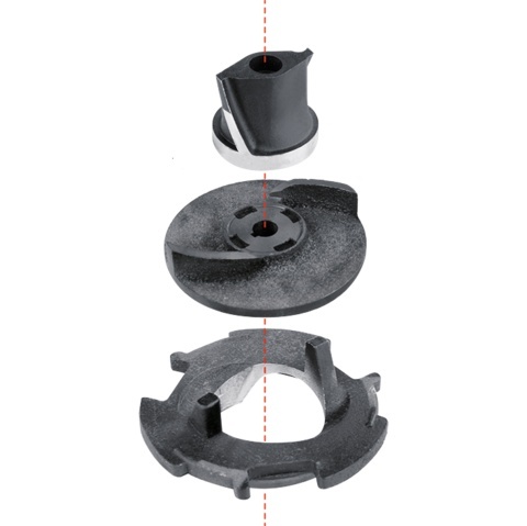 POMPA ŻELIWNA DO ŚCIEKÓW Z ROZDRABNIACZEM YATO 750W - YT-85350