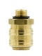 SZYBKOZŁĄCZE - GNIAZDO PNEUMATYCZNE MOSIĘŻNE RQS GW. ZEW. 1/4” - 26KAAW13MPX