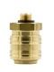 SZYBKOZŁĄCZE - GNIAZDO PNEUMATYCZNE MOSIĘŻNE RQS GW. ZEW. 1/8” - 26KAAW10MPX