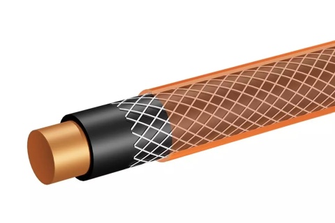 WĄŻ OGRODOWY NEO TOOLS 1/2" x 50 m, 4-WARSTWOWY NEO ECONOMIC - 15-802