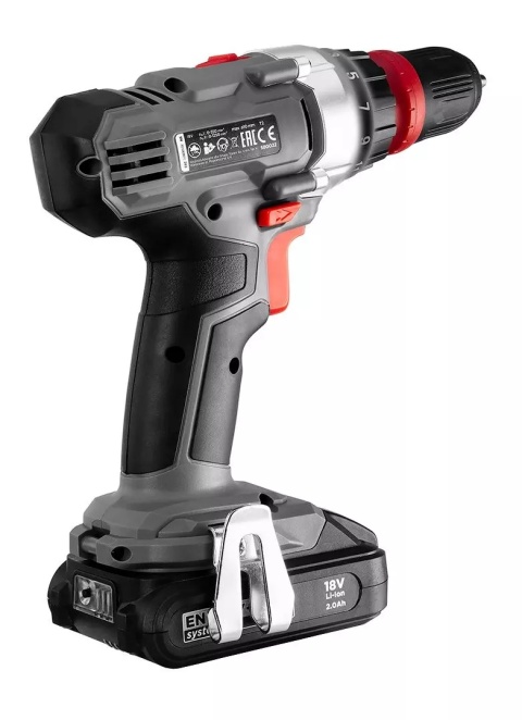 WIERTARKO-WKRĘTARKA AKUMULATOROWA GRAPHITE ENERGY+ 18V, ADAPTER KĄTOWY I KRAWĘDZIOWY, BEZ AKUMULATORA - 58G022-AD