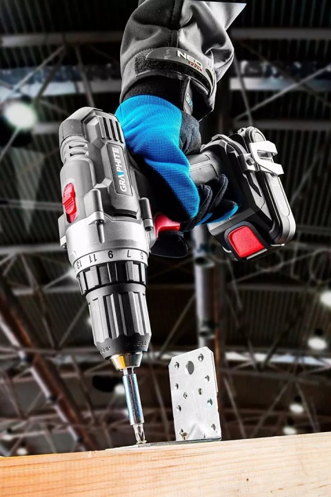 WIERTARKO-WKRĘTARKA AKUMULATOROWA GRAPHITE ENERGY+ 18V LI-ION, UCHWYT 10 MM, AKUMULATOR 2AH, ŁADOWARKA - 58G000-SET1