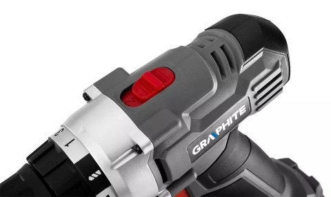 WIERTARKO-WKRĘTARKA AKUMULATOROWA GRAPHITE ENERGY+ 18V LI-ION, UCHWYT 10 MM, AKUMULATOR 2AH, ŁADOWARKA - 58G000-SET1