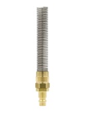 WTYCZKA PNEUMATYCZNA MOSIĘŻNA RQS NA WĄŻ 9x12 MM ZE SPRĘŻYNĄ - 26SFKK12MXX
