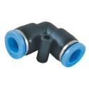 ZŁĄCZKA WTYKOWA KĄTOWA DWUSTRONNA, KOLANKO TYPU L 90° RQS 4 MM – 4 MM, TEKALAN - RQSL 40