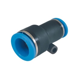 ZŁĄCZKA WTYKOWA PROSTA DWUSTRONNA REDUKCYJNA RQS 12 MM – 6 MM, TEKALAN - RQSG 12060