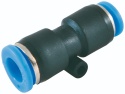 ZŁĄCZKA WTYKOWA PROSTA DWUSTRONNA RQS 6 MM - 6 MM, TEKALAN - RQSG 60