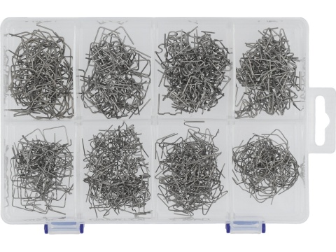 ZSZYWKI DO ZGRZEWARKI DO PLASTIKU YATO 800 SZT. 0,6-0,8 MM - YT-824490