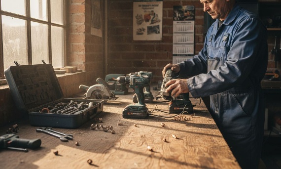 Rodzaje elektronarzędzi 2026: ponad 50% rynku akumulatory