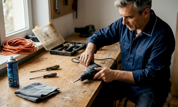 Metody czyszczenia elektronarzędzi: 3 kroki do dłuższej żywotności