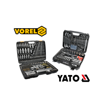 Profesjonalne zestawy narzędziowe – YATO vs VOREL, który wybrać do warsztatu i domu?