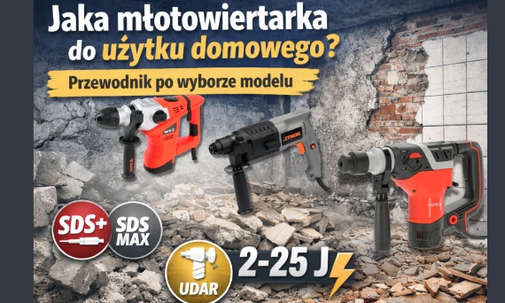 Jaka młotowiertarka do użytku domowego? Przewodnik po wyborze odpowiedniego modelu