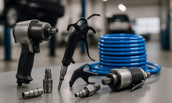 Pneumatyka w warsztacie: co kupić na start.