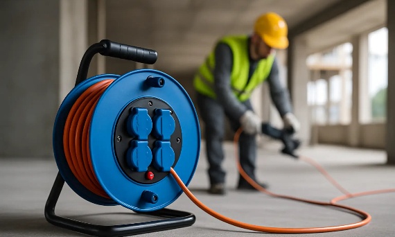 Przedłużacz bębnowy IP44 - jaki wybrać do pracy?