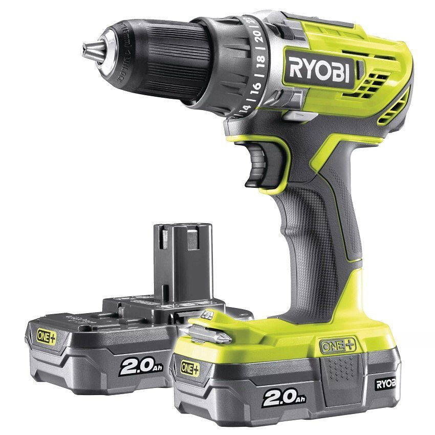 WIERTARKO-WKRĘTARKA RYOBI R18DD3-220S 18 V 50 Nm 2×2.0 Ah Li-Ion