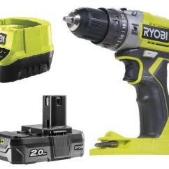 WIERTARKO-WKRĘTARKA UDAROWA RYOBI R18PD2-120B 18 V 45 Nm 1×2.0 Ah Li-Ion