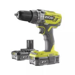 WIERTARKO-WKRĘTARKA UDAROWA RYOBI R18PD3-220S 18 V 50 Nm 2×2.0 Ah Li-Ion