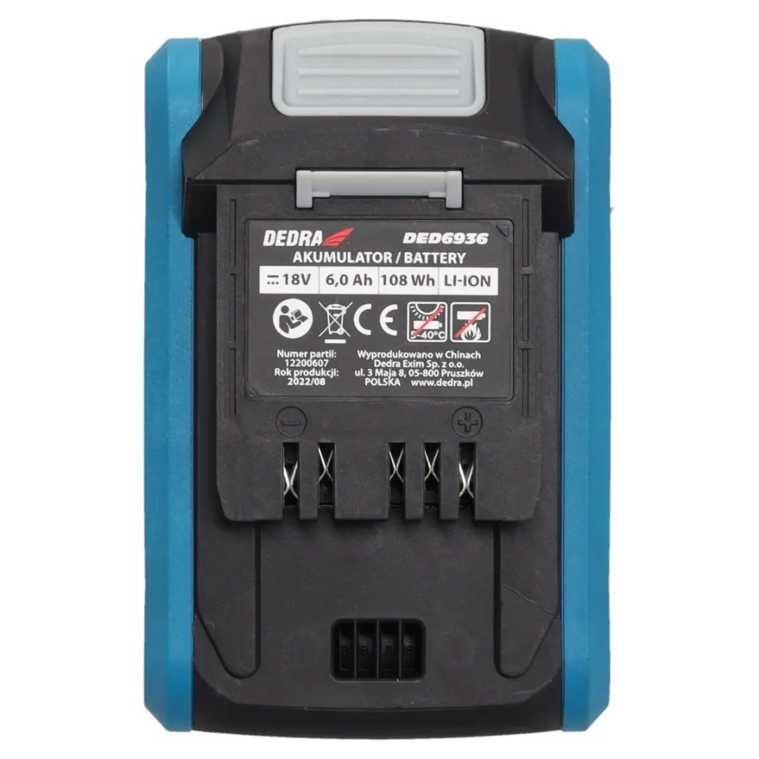 AKUMULATOR / BATERIA DEDRA SAS+ALL 6.0Ah Li-Ion 18V - DED6936 - obrazek 5