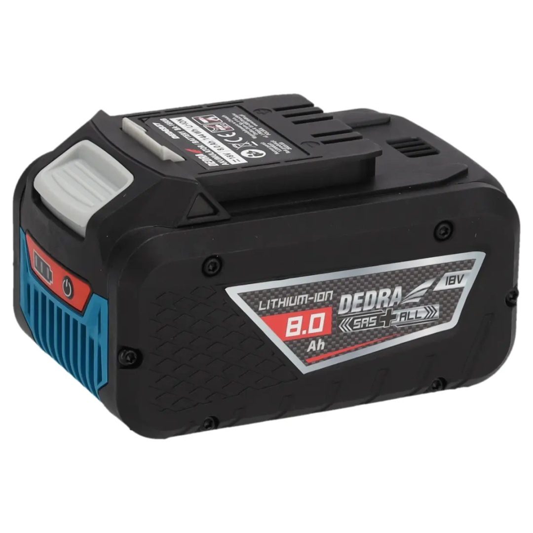 AKUMULATOR / BATERIA DEDRA SAS+ALL 8.0Ah Li-Ion 18V - DED6937 - obrazek 2