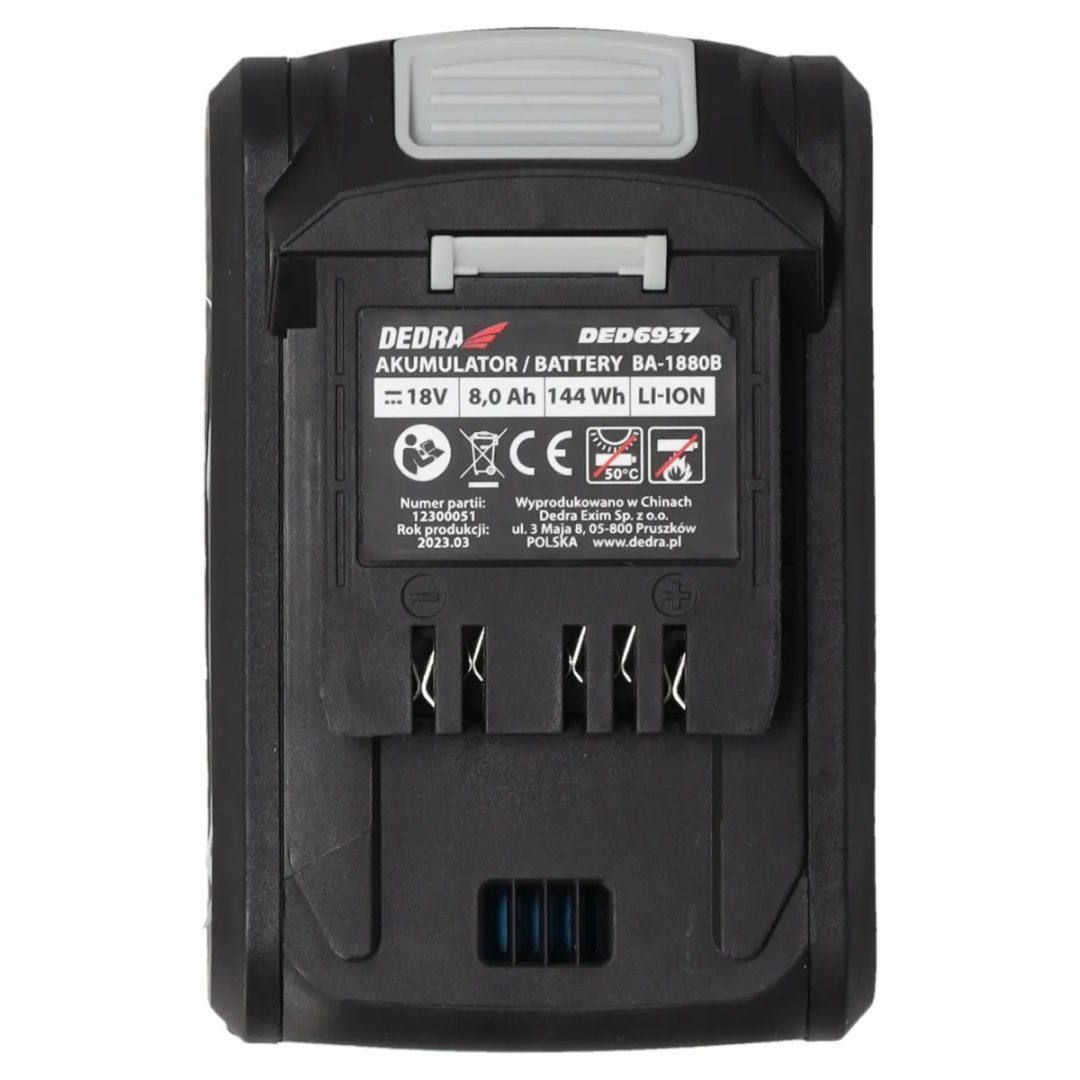 AKUMULATOR / BATERIA DEDRA SAS+ALL 8.0Ah Li-Ion 18V - DED6937 - obrazek 5